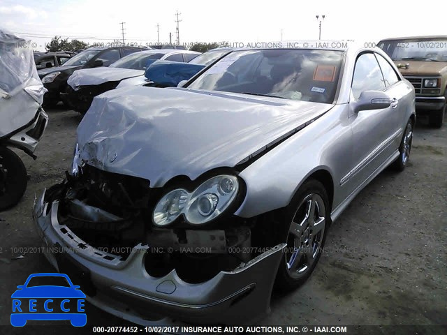 2005 Mercedes-benz CLK 500 WDBTJ75J95F144072 зображення 1