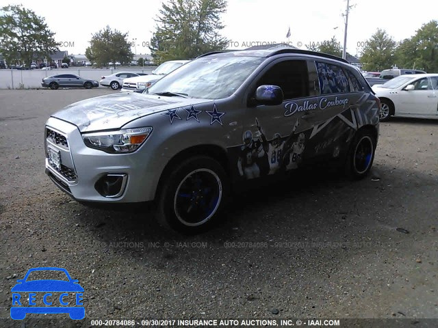 2014 Mitsubishi Outlander Sport SE 4A4AP4AU9EE031842 image 1