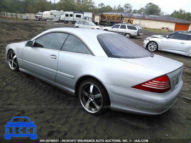 2003 Mercedes-benz CL 500 WDBPJ75J63A034124 image 2