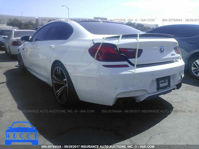 2016 BMW M6 GRAN COUPE WBS6E9C55GGF92614 image 2