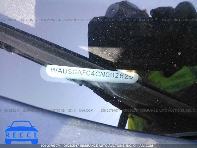 2012 Audi A7 PRESTIGE WAUSGAFC4CN002625 image 8