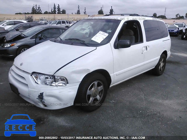 2001 Nissan Quest GXE 4N2ZN15T11D809788 image 1