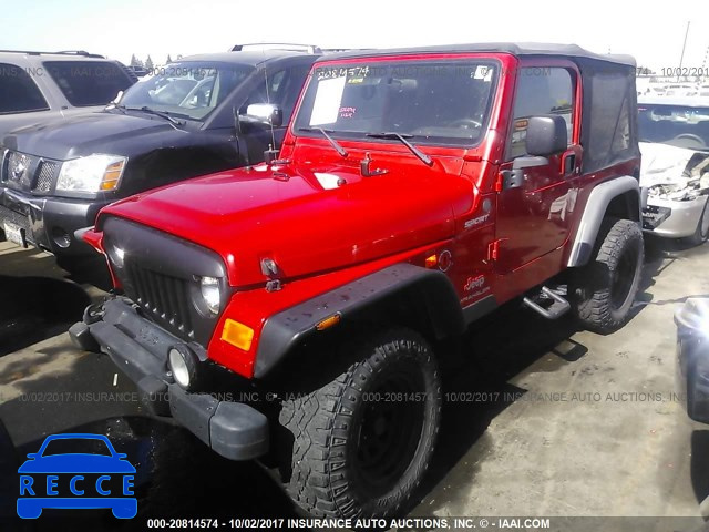 2004 Jeep Wrangler / Tj SPORT 1J4FA49SX4P729293 зображення 1