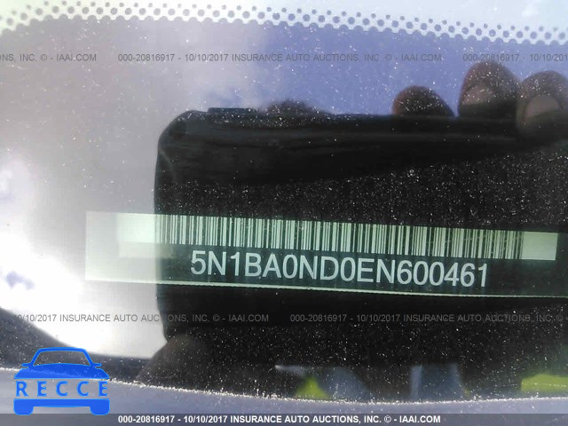 2014 Nissan Armada SV/SL/PLATINUM 5N1BA0ND0EN600461 image 8