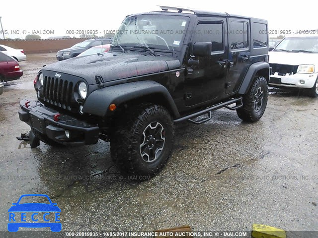 2014 Jeep Wrangler Unlimited RUBICON 1C4BJWFG2EL158813 зображення 1