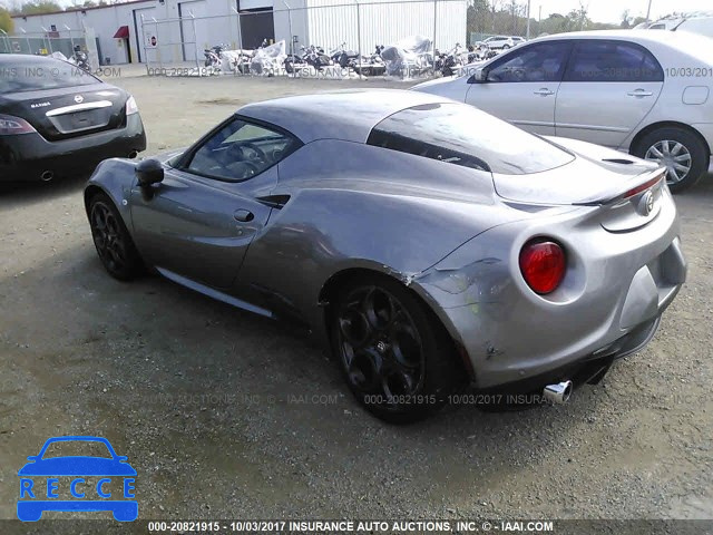 2016 Alfa Romeo 4C ZARBAAA44GM178998 зображення 2