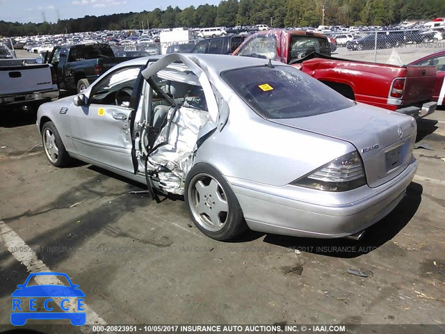 2001 Mercedes-benz S 430 WDBNG70J21A144081 зображення 2