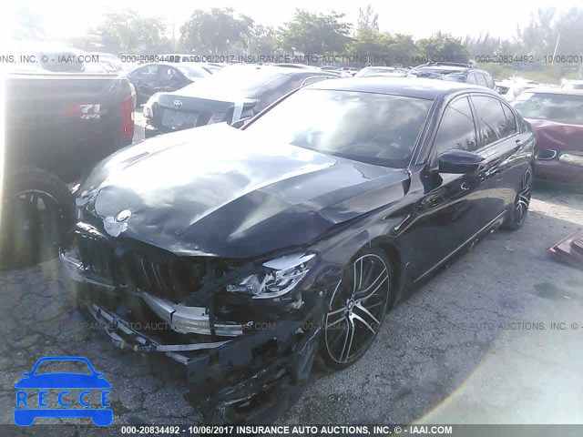 2016 BMW 740 I WBA7E2C5XGG548217 image 1