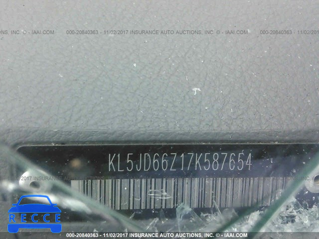 2007 Suzuki Reno CONVENIENCE KL5JD66Z17K587654 image 8
