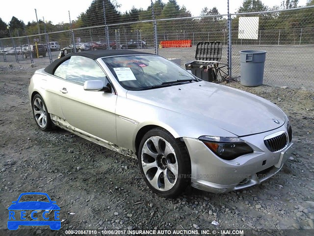 2006 BMW 650 I WBAEK13496CN78171 зображення 0