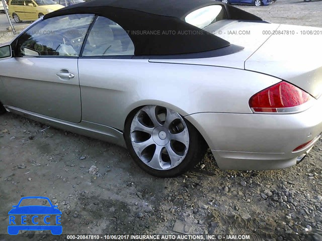 2006 BMW 650 I WBAEK13496CN78171 зображення 5