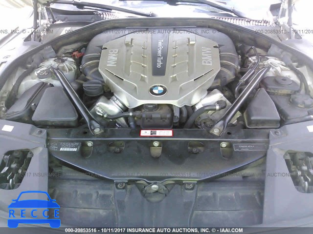 2011 BMW 750 LXI WBAKC8C58BC433697 зображення 9