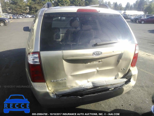 2008 KIA Sedona EX/LX KNDMB233086218610 image 5