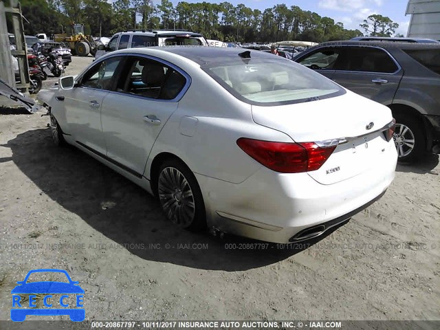 2015 KIA K900 KNALU4D48F6027519 image 2