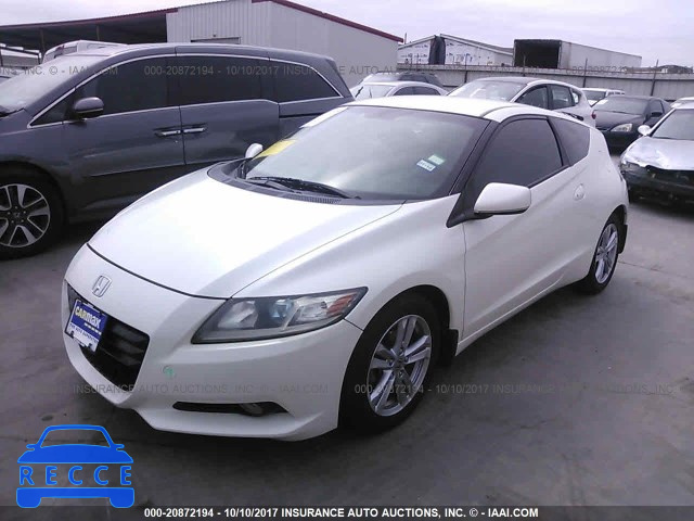 2011 Honda CR-Z EX JHMZF1D65BS013164 image 1