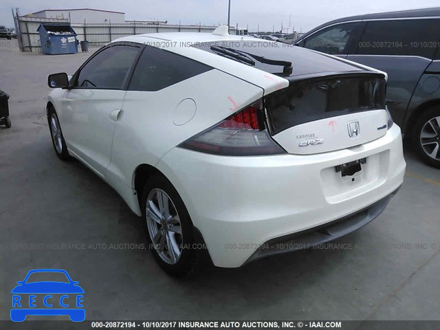 2011 Honda CR-Z EX JHMZF1D65BS013164 image 2