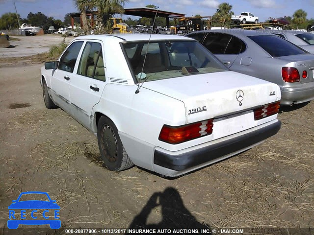 1993 Mercedes-benz 190 E 2.6 WDBDA29D7PG021508 зображення 2