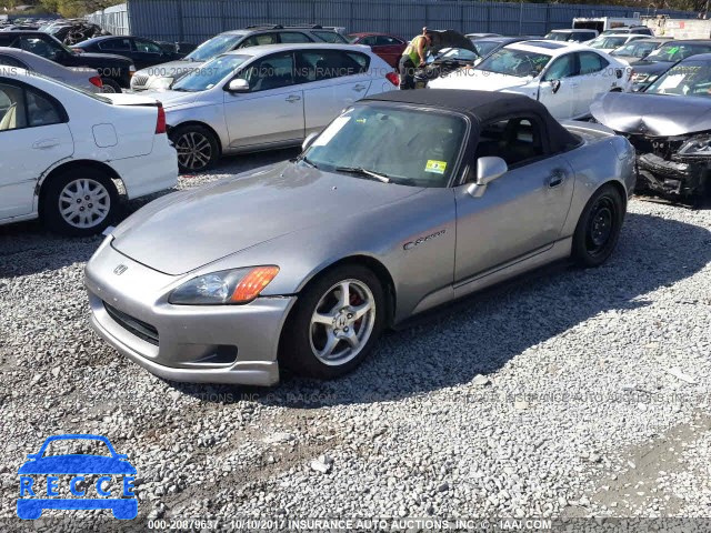 2001 Honda S2000 JHMAP11481T000446 image 1