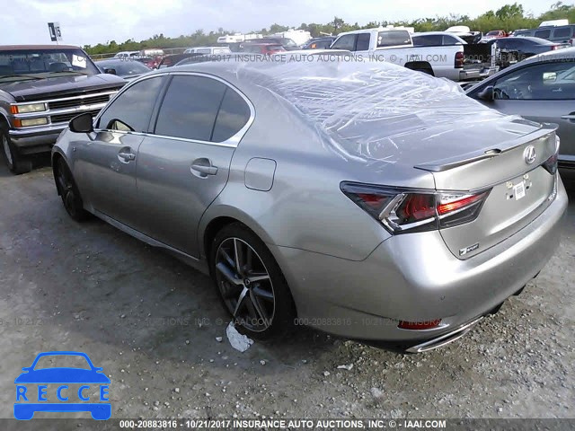 2016 LEXUS GS 350/BASE/F SPORT JTHBZ1BL8GA004196 image 2