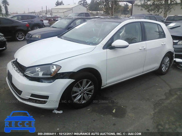 2015 Volkswagen Golf 3VW217AUXFM058930 зображення 1