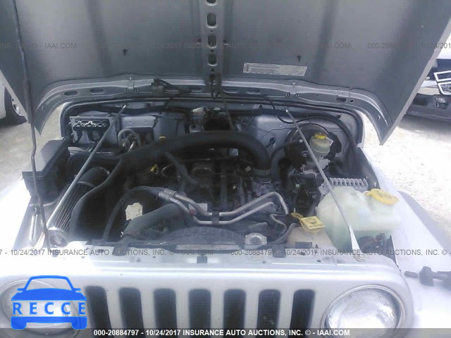 2004 Jeep Wrangler X 1J4FA39S34P719943 зображення 9