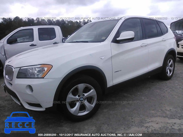 2012 BMW X3 XDRIVE28I 5UXWX5C51CL728521 зображення 1