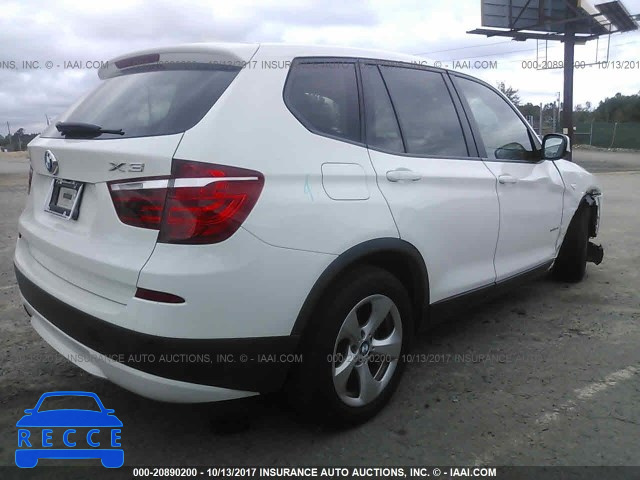 2012 BMW X3 XDRIVE28I 5UXWX5C51CL728521 зображення 3