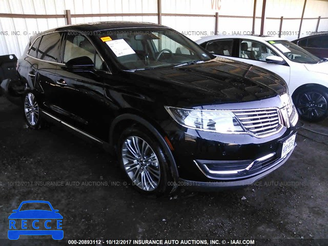 2016 Lincoln MKX RESERVE 2LMTJ6LP0GBL55877 image 0