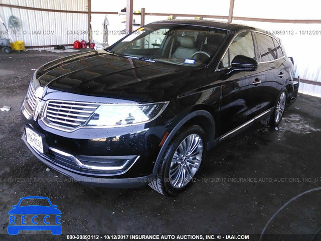 2016 Lincoln MKX RESERVE 2LMTJ6LP0GBL55877 image 1