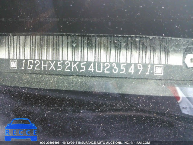 2004 Pontiac Bonneville SE 1G2HX52K54U235491 image 8