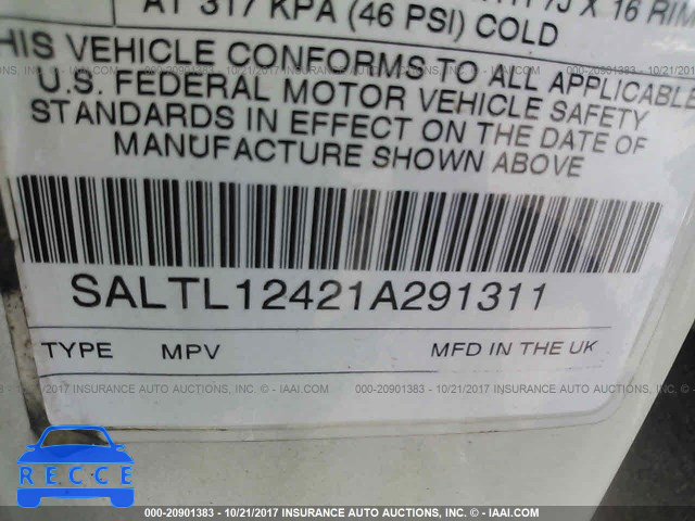 2001 Land Rover Discovery Ii SD SALTL12421A291311 image 8