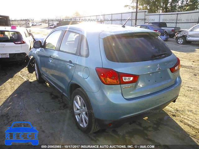 2013 Mitsubishi Outlander Sport ES 4A4AP3AU7DE017978 зображення 2