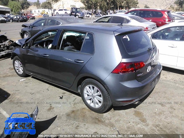 2016 Volkswagen Golf S/SE/SEL 3VW217AU2GM010551 image 2