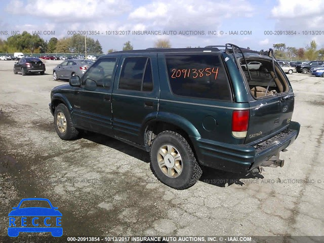1997 Oldsmobile Bravada 1GHDT13W6V2707401 image 2