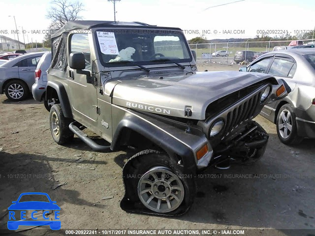 2003 Jeep Wrangler / Tj RUBICON 1J4FA69S83P363439 зображення 0