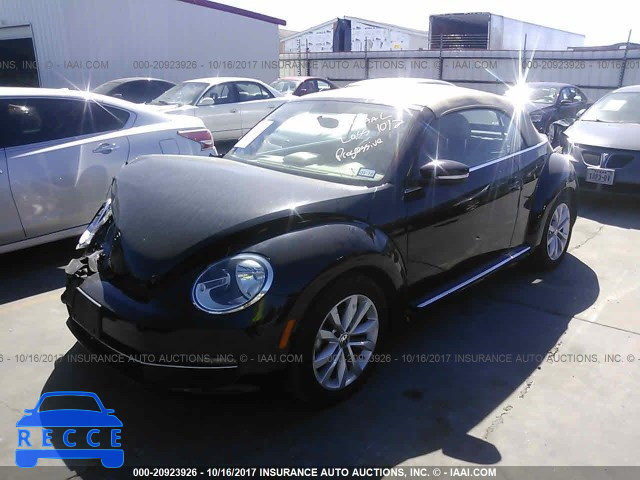 2013 Volkswagen Beetle 3VW5L7AT7DM827489 зображення 1