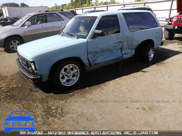 1993 Chevrolet Blazer S10 1GNCS18Z1P0145078 зображення 1