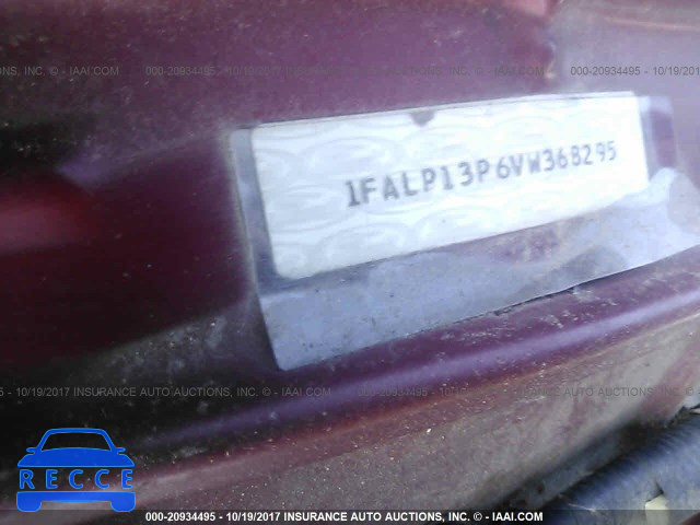 1997 Ford Escort LX/SPORT 1FALP13P6VW368295 image 8