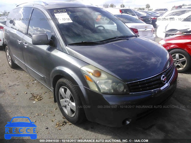 2008 Nissan Quest S/SE/SL 5N1BV28U28N110085 зображення 0