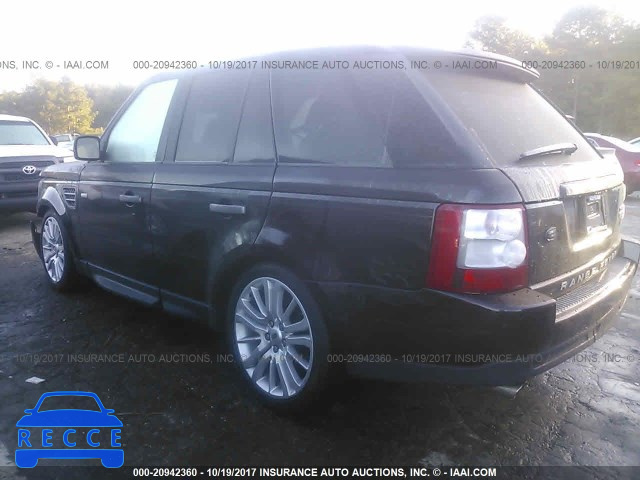 2009 LAND ROVER RANGE ROVER SPORT SUPERCHARGED SALSH23499A192028 зображення 2