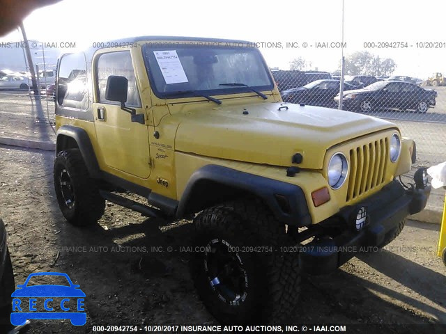 2001 Jeep Wrangler / Tj SPORT 1J4FA49S01P311112 image 0