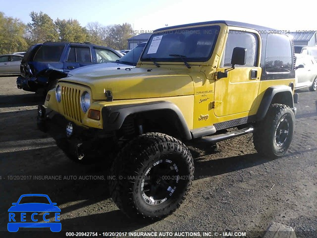 2001 Jeep Wrangler / Tj SPORT 1J4FA49S01P311112 зображення 1