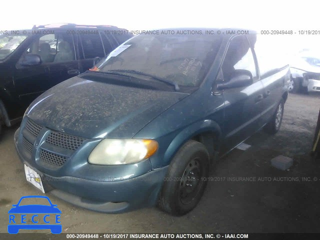 2002 Dodge Caravan SE 1B4GP25352B634384 зображення 1