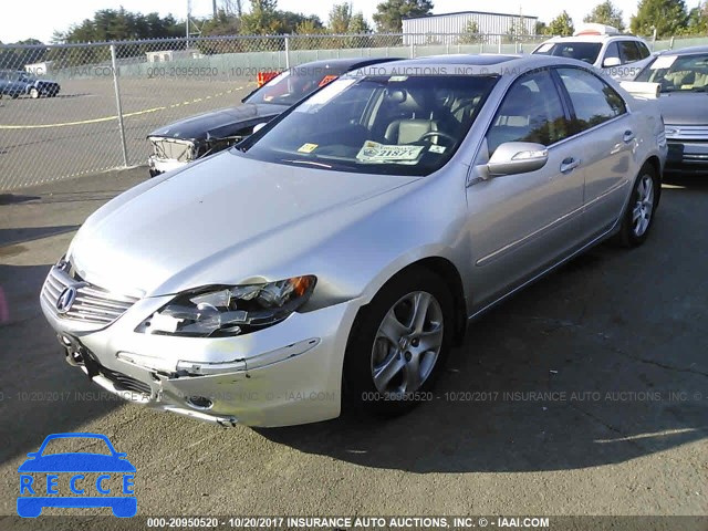 2005 Acura RL JH4KB16505C019695 зображення 1