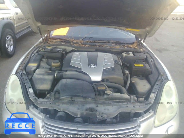 2005 LEXUS SC 430 JTHFN48Y550071567 image 9