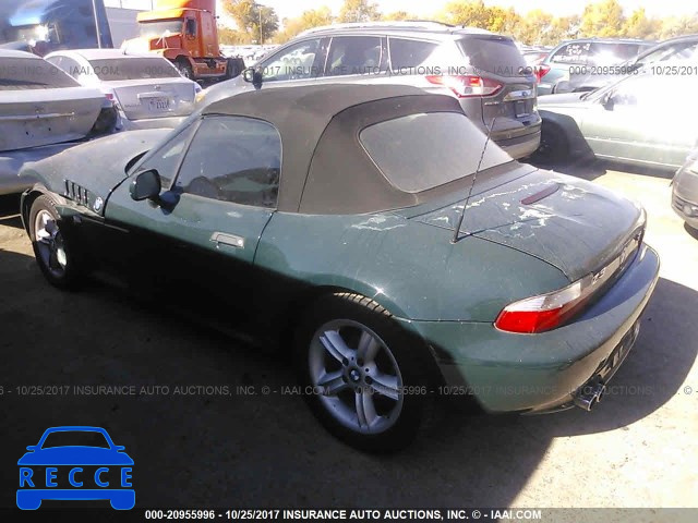 1999 BMW Z3 2.8 4USCH3338XLF40943 image 2