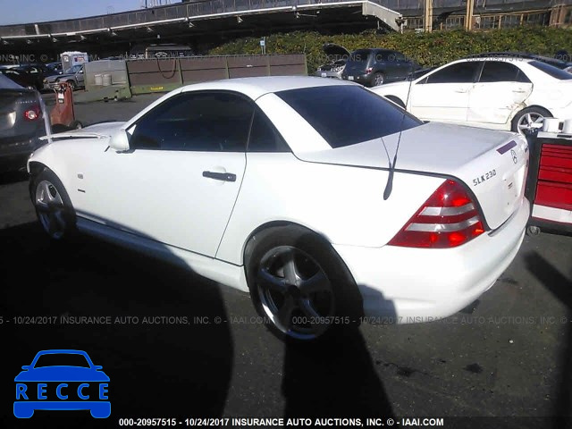 1999 MERCEDES-BENZ SLK 230 KOMPRESSOR WDBKK47F5XF129720 image 2