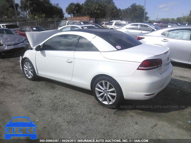 2012 Volkswagen EOS KOMFORT WVWBW7AHXCV014449 зображення 2