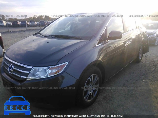 2013 Honda Odyssey EXL 5FNRL5H69DB083472 Bild 1