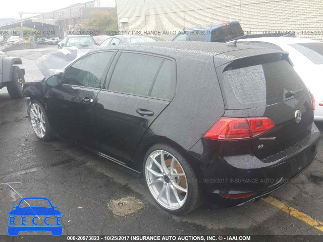 2016 Volkswagen Golf R WVWUF7AU0GW040581 image 2